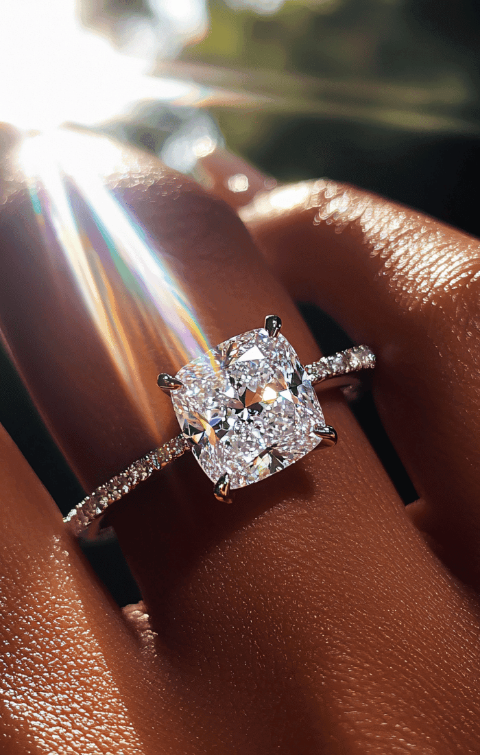 bold diamond wedding ring